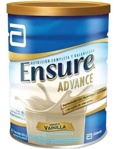 Ensure Fos Advance Pol Vai 400 Gr Suplemento Alimenticio 