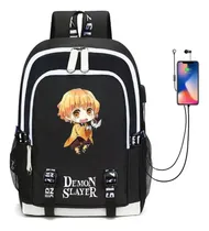 Comprar Bc Mochilas Escolares M Waterproof Demon Slayer Com Porta