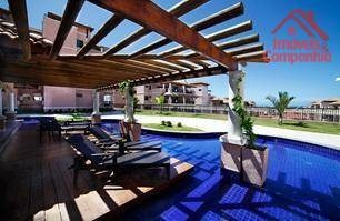 Imagem 7 de 30 de Cobertura Com 3 Suites À Venda, 136 M² Por R$ 630.000 - Porto Das Dunas - Aquiraz/ce - Co0048