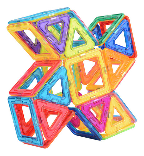 Fan - Set De Bloques De Construcción Magnéticos Para Niños