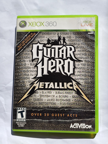 Guitar Hero Metálica Xbox 360