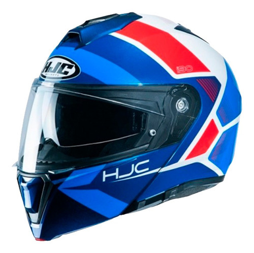 Capacete Hjc I90 Hollen Azul Desenho I90 HOLLEN S-56 AZUL Tamanho do capacete 58