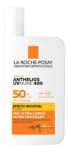 Anthelios Uvmune 400 Fps 60 Efeito Invisível Fluido 50ml