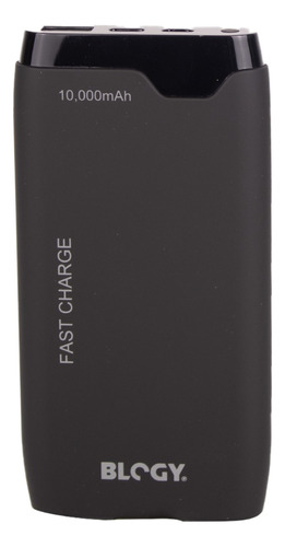 Blogy Batería Power Bank 10000 mAh Color Negro