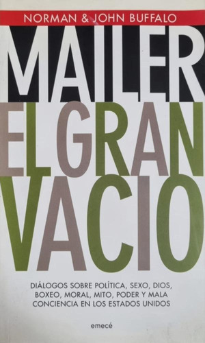 Libro - Mailer El Gran Vacio John Buffalo