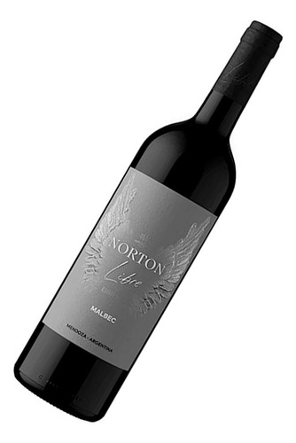 Vino Tinto Norton Libre Malbec Origen Mendoza Botella 750cc