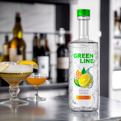 Vodka Bulbash Greenline Citrus 700ml