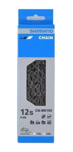 Cadena Shimano Xt Cn-m8100 12v 126 Links