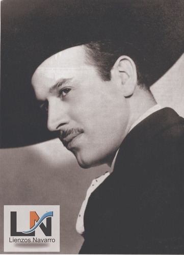 Lienzo Tela Canvas Pedro Infante 100x138 Cm