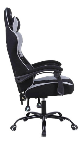 Imagen 3 de 8 de Silla de escritorio Xzeal XZ20 gamer ergonómica negra y blanca