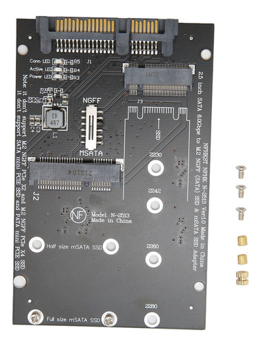 Adaptador Convertidor M.2 Sata Msata Disco Duro Rendimiento