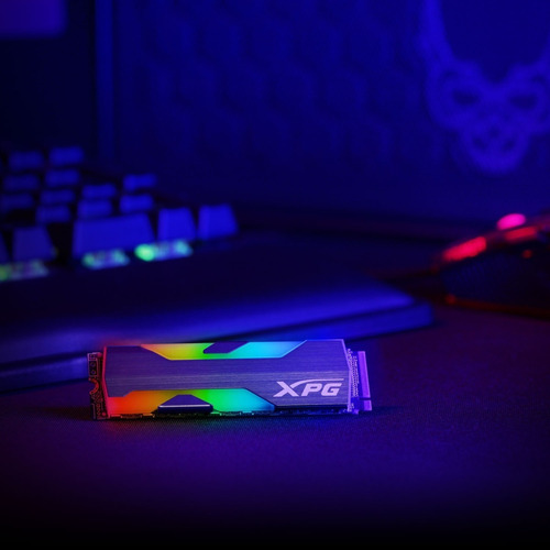 Imagen 2 de 10 de Disco Ssd 1tb M2 2280 Nvme Adata Xpg Spectrix S20 Rgb Gamer