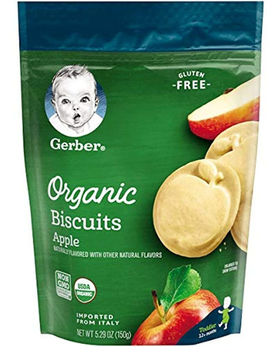 Imagen 1 de 7 de Galletas, Bizcochos Orgánicos Sin Gluten