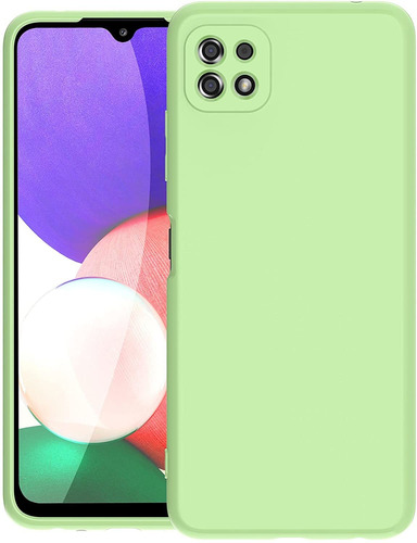 Funda Para Galaxy A22 5g (no 4g) De Silicona Gel (verde)