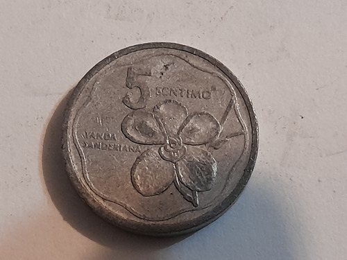 Moneda Filipinas 5 Céntimo 1983 Melchor Aquino(&220. (Usado)