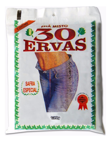 Cha 30 Ervas 100 Gramas