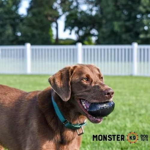 Monster K9 Balón Masticable: Juguete Resistente Para Perros