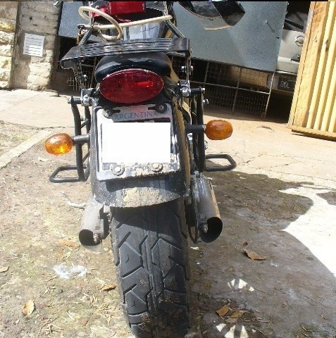 Soporte Lateral Alforjas C/base Jawa 350 Daytona