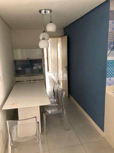 Apto 3 Dorms, Santos - V1696