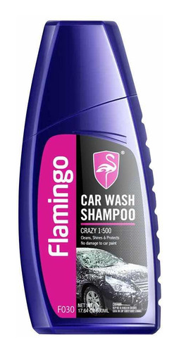 Shampoo Para Vehículos Car Wash  Flamingo 500ml F030