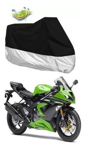 Cubierta Funda L 100% Impermeable Kawasaki Ninja Serie Z