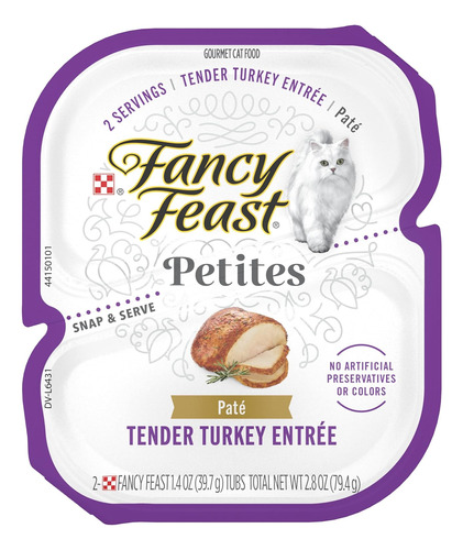 Fancy Feast Gourmet Pate Alimento Humedo Para Gatos Petites