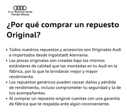 Filtro De Combustible Original Amarok 2010 Al 2022 Audi