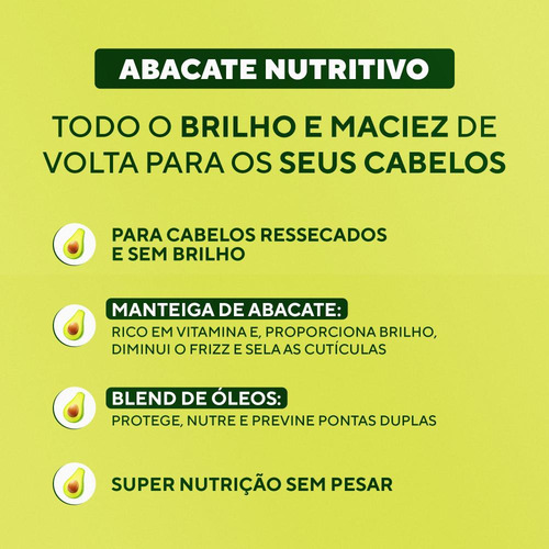 Dabelle Gelatina Nutritiva 800g - Abacate Nutritivo