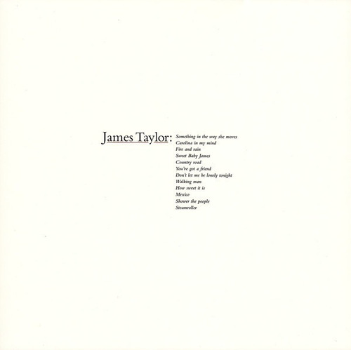 James Taylor - Greatest Hits Vinilo Nuevo Sellado Obivinilos