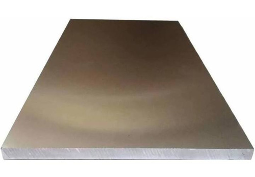 Placa Aluminio 6061 Grosor 1 Pulgada Medidas 10x10 Pulgadas