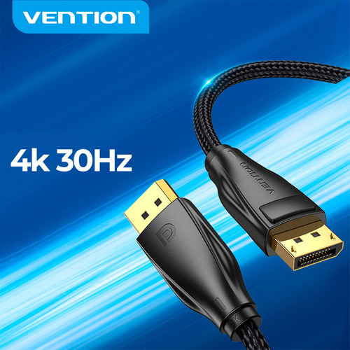 Cable Displayport 1.4 8k 60 Hz Premium Gamer PC 1,5 m Vention
