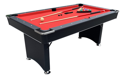 Freetime Fun Ashford Juego Mesa Billar Plegable Portatil 6