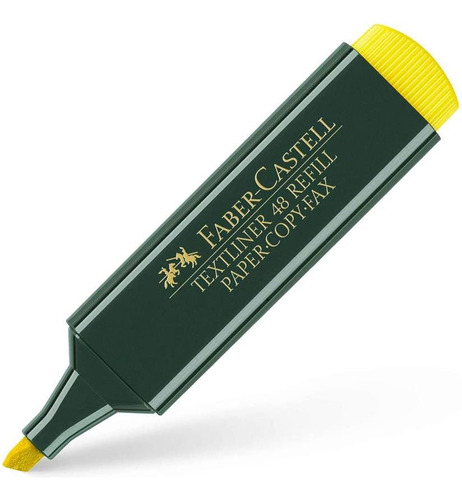 Faber-castell 48-07 Text Liner - Amarillo (paquete De 10)