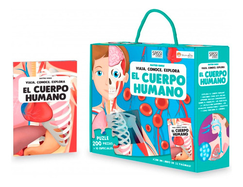 El Cuerpo Humano - Gaule - Sassi Manolito Libro + Puzzle