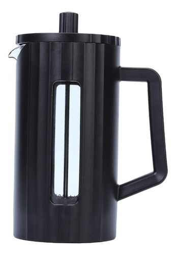 Cafetera De Prensa Francesa Cafetera Hervidor Negro 1000ml