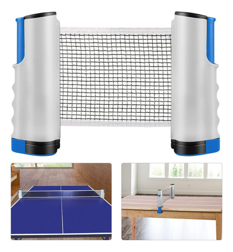 Red De Ping Pong Ajustable Retráctil Adaptable Mesa Portátil