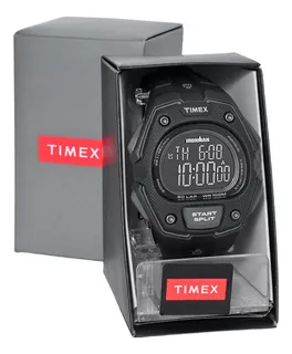 Relógio Timex Ironman Masculino Digital Esportivo Tw5m48600 Cor Da Correia Preto Cor Do Bisel Preto Cor Do Fundo Preto