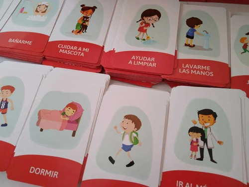 Imagen 4 de 4 de Cartas Didácticas De Rutinas Diarias Para Niños