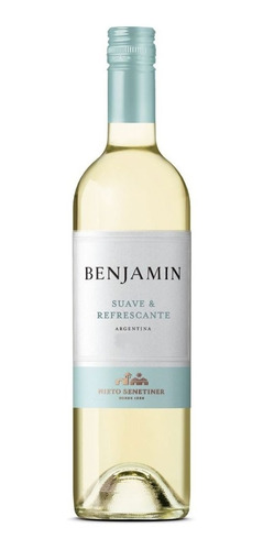 Vinho Argentino Benjamin Nieto Branco Suave Torrontés 750ml 