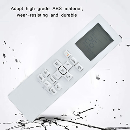 Mando A Distancia Rg10b (g) /bgef Para Midea Rg10b (k1) /bge
