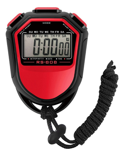 Cronógrafo Portátil Digital Lcd À Prova D'água