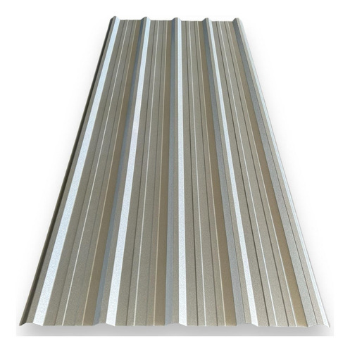 Chapa Trapezoidal Cincalum C27 1,10 X 6,00 Metro Color Gris