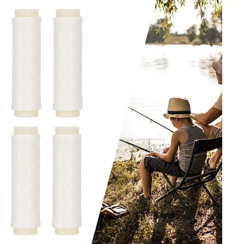 Corda De Linha De Pesca Monofilamento, 4 Unidades, Fio
