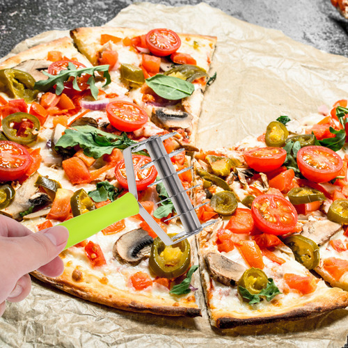Cortador De Pizza Docker Dough Con Tapa