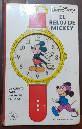 Libro ** El Reloj De Mickey **1995 Walt Disney