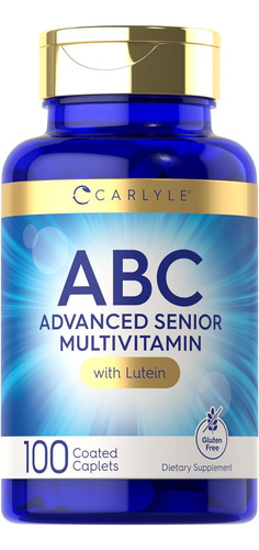 Multivitaminico Carlyle Senior Para Mayores De 60 Años
