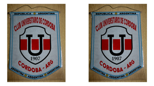 Banderin Grande 40cm Centro Universitario De Córdoba