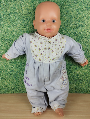 Boneca Bebê Anjo Reborn Corpo De Pano (Usado)