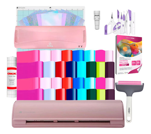 Plotter De Corte Silhouette Cameo 5 Rosada K60