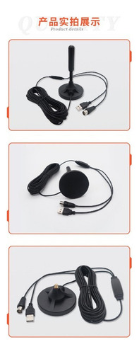 . Antena De Tv Digital Resistente Al Agua Con Kit
